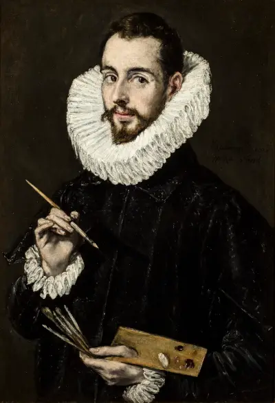 Portrait of Jorge Manuel Theotocópuli El Greco